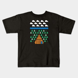 Tiny Forest by the Sea Kids T-Shirt